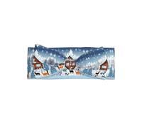 Winter Fawn All-over printed baby bow headband matches any outfit for babies, toddlers and kids