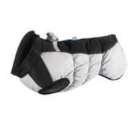 Winter Fleece Warm Greyhound Bulldog Labrador Stretch High Collar Jacket Waterproof Windproof Snowproof Pet Coat,Black,3xl