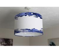 winter floral frame ceiling lamp shade Benjamin Tate Design Natural One Size