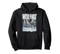 WINTER FOREST SOUL magical northern wilderness snow and ice Pullover Hoodie