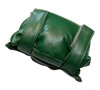 Winter Frost Shield for Outdoor Garden Faucet Tap Cover Leather Insulation Jacket Protecting Against Freezing (Green)