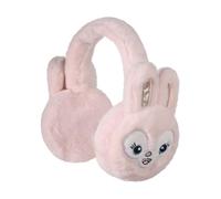 Winter Furry Earmuff for Women Cute Cartoon Rabbit Ear Warmer Foldable Skiing Running Ears Covers Protector Thermal Headband Warm Ear Wrap Fancy Dress Costume Accessories Earflap Fluffy Big Ear Warm