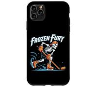 Winter Fury Skeleton Ice Hockey Skater Design Case for iPhone 11 Pro Max
