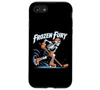 Winter Fury Skeleton Ice Hockey Skater Design Case for iPhone SE (2020) / 7/8