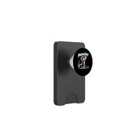 Winter Fury Skeleton Ice Hockey Skater Design PopSockets PopWallet for MagSafe