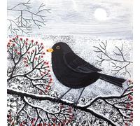 Winter Gatherer by Jo Grundy Pack of 8 Charity Christmas Cards
