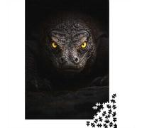 Winter Gift: Komodo Dragon Close-Up 1000 Piece Jigsaw, 38x26cm/1000pcs