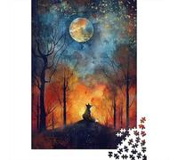 Winter Gift: Moonlit Fox Dreams 1000 Piece Jigsaw, 38x26cm/1000pcs
