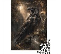 Winter Gift: Raven's Enigmatic Call 1000 Piece Jigsaw, 38x26cm/1000pcs