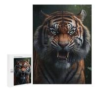 Winter Gift: Tiger Generative AI, 500 PCS, Jigsaw Puzzle for Adults, for Screen-Free Relaxation at Home