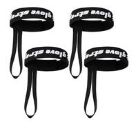 Winter Glove Straps - 4 Pack Outdoor Ski Handcuffs, Adjustable Wrist Straps, Durable Glove Attachments, Easy Wear Design, Secure Hold for Cold Weather, Spor