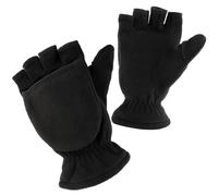 Winter Gloves, 1 Pair Fingerless Polar Fleece Gloves Mittens With Flip Cover for Men Women, Warm Windproof Thermal Insulation 3M Thinsulate