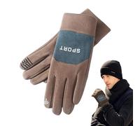 Winter Gloves for Men,Motorcycle Touchscreen Gloves - Windproof Mittens - for Motorcycle Driving Running Mountain Biking Cycling Garden Enforcement Work