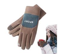 Winter Gloves Men,Touchscreen Warm Driving Gloves | Insulated Scooter Mittens | for Motorcycle Driving Running Mountain Biking Cycling Garden Enforcement Work