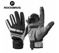 Winter Gloves Mens Cycling Gloves Full Finger Touchscreen Outdoor Thermal Warm
