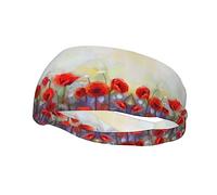 Winter Gnome Let It Snow Headbands for Women Non Slip face wash Makeup Headband Sports Running Headband Stretchy Sweat Band Fashion Wide Headbands for Women Head Bands Mens Sweatband