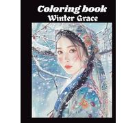 Winter Grace: A Korean Maiden in Snow