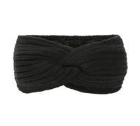 Winter Hairband 3pcs Winter Autumn Thicken Knitting Wide Headband Plush Lined Headwrap Turban Hairbands For Women Keep Warm Female Ear Warmers For Decoration(Black)