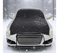 Winter Half Car Cover For Bentley Flying spur(2005-2024),Waterproof Car Covers for Outside Storage Thickening Anti-Hail Half Covers All Weather