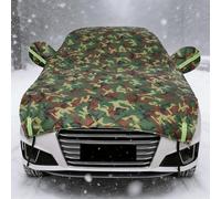 Winter Half Car Cover For Bentley Flying spur(2005-2024),Waterproof Car Covers for Outside Storage Thickening Anti-Hail Half Covers All Weather