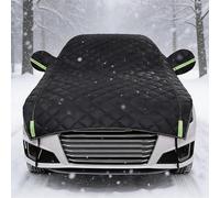 Winter Half Car Cover For Bentley Flying spur(2005-2024),Waterproof Car Covers for Outside Storage Thickening Anti-Hail Half Covers All Weather