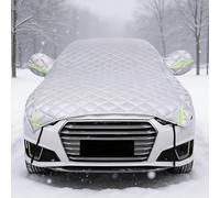 Winter Half Car Cover For Bentley Flying spur(2005-2024),Waterproof Car Covers for Outside Storage Thickening Anti-Hail Half Covers All Weather
