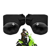 Winter Handlebar Mittens - Windproof Waterproof Bar Gloves with Thick Cotton | Warm Cycling Accessory for Motorbike, Scooter, Folding | Insulated Gloves for Cold Weather Riding & Snow Protection