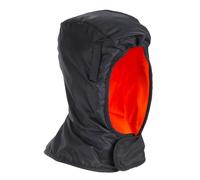 Winter Hard Hat Liner, Thermal Fleece Lining, Shoulder Length, Ergodyne N-Ferno 6842, Black