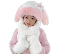 Winter Hat Scarf Hood - Hooded Scarf Winter Hat,Cute Thickened Winter Neck Warmer For Cold Weather Walking The Dog