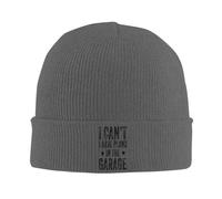 Winter Hats I Cant I Have Plans in The Garage Car Mechanic Engine Slouchy Knit Winter Cap Baggy Brimless Hat for Daily Wear Guys Hiking