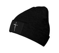 Winter Hats Religious Jesus Christianty Cross Windproof Knitted Cap Soft Beanie for Men for Yoga Teens Running