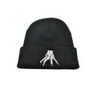 Winter Hats Warmer Knitted Solid Beanies Hats Cute Cartoon Hat Teenager Beanie Caps Womens and Mens Casual Cap (A,54-60cm)