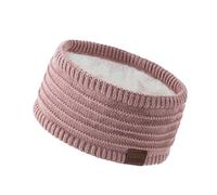 Winter Headband Winter Knitted Headband Thick Crochet Turban Ear Warmer With Plush Lining Elastic Head Wraps Hair Accessories(Color-08)