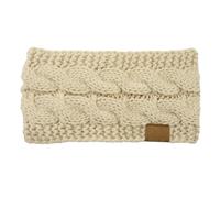 Winter Headbands for Women Soft Knit Ear Warmers Thermal Head Wraps Cozy Ear Covers Fitness Yoga Cold Weather Accessory (B, One Size)