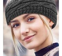Winter Headbands for Women's Hair, Knitted Headband Soft Lining Cable Ear Warmers Comfy Ear Muffs Crochet Ladies Head Band Ski Walks Gifts for Women Girl,knitted head. band for ladies,ladies ear muffs