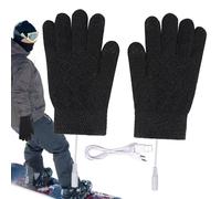 Winter Heated Mitts, USB Full Finger Mitts - Full Finger USB Electric Mittens Fast Heating | Cold Weather Sportswear For Women & Men, Hand Warmers For Women