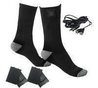 Winter Heated Socks - Battery Powered Foot for Cold Weather with 3 Adjustable Heat Levels, Soft Cozy with Warm Technology Foot Warmer for Elderly, Adults, Outdoor, Sports 7.87 Inches