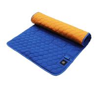 Winter Heating Mat USB Powered Camping Warming Temperature Adjustable Warm Tent Sleeping Foldable Pad with Seven Zone Skincare Fabric Machine Washable Portable