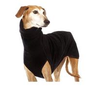 Winter High-Collar Dog Jumper - Warm Knit Sweater for Medium & Large Breeds - Cozy Pet Coat for Great Danes, Greyhounds & Pitbulls - Thick Thermal Dog Jacket for Cold Weather(Black,M)