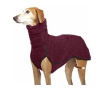 Winter High-Collar Dog Jumper - Warm Knit Sweater for Medium & Large Breeds - Cozy Pet Coat for Great Danes, Greyhounds & Pitbulls - Thick Thermal Dog Jacket for Cold Weather(Wine red,3XL)