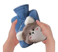 Winter Hot Water Bottle - 1000ml Large Capacity Hot Water Bag, Soft Cartoon Lid, Heating Pad For Bed, Feet And Waist | REFORM CHEMORS BED FOR THERAPE