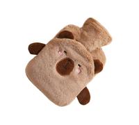 Winter Hot Water Bottle - 17.5x25cm 1L Capacity, PVC Cute Animal, Plush Protective Cover | Soothing Heat Pack for Women Kids, Travel, Bed Use, Sports Injuries and Muscle Recovery Menstrual
