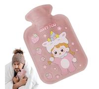 Winter Hot Water Bottle Soft Large Capacity Bed Warmer Heating Pad | Hot Water Bottle for Bed Warmer Hand Feet Waist Hot Water Bottle Body Soothing Warmth Travel Home Office Shoulder Neck Back