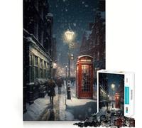 Winter II 1000 Piece Jigsaw Puzzles for Teenagers Recall Fun Play Tight Interlock No Gaps Family Fun Night Activity (50x75cm)