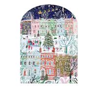 Winter in Notting Hill Christmas Advent Calendar | Traditional Christmas Picture Advent Calendar | Winter Town Scene