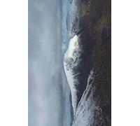 Winter in Snowdonia Mountain Range North Wales UK Journal: 150 page lined notebook/diary