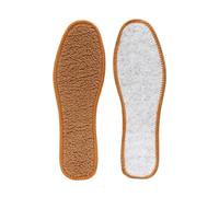 Winter Insoles 2/4pcs Winter Alpaca Wool Insoles Soft Plush Warm Thicken Foot Thermal Insole for Women Men Breathable Snow Boots Shoes Heat Pad(1pair,EU 39)