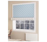 Winter Insulated Window Curtain,Thermal Insulated Window Cover for Cold Weather Protection,Thicken Drape Kit with Punch-Free Magic Tape(Blue,100x50cm/3.3x1.6ft)