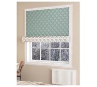 Winter Insulated Window Curtain,Thermal Insulated Window Cover for Cold Weather Protection,Thicken Drape Kit with Punch-Free Magic Tape(Green,100x50cm/3.3x1.6ft)