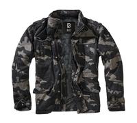 Brandit Britannia Winter Jacket Mens Army Military Field Vintage Dark Camo
